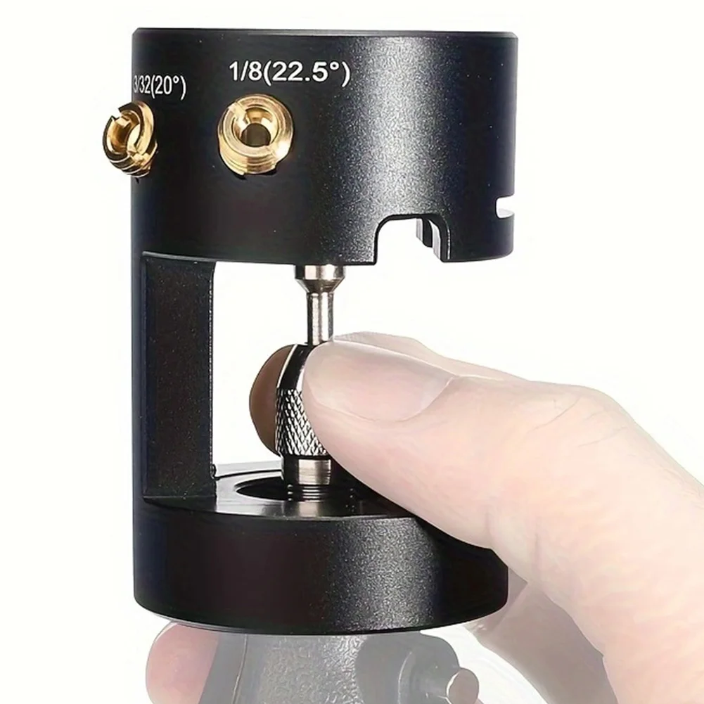 TIG Welding Tool Multi Angle & Offsets TIG Tungsten Sharpener Head Tool with Wheels & Connecting Rod for Precision TIG Welding