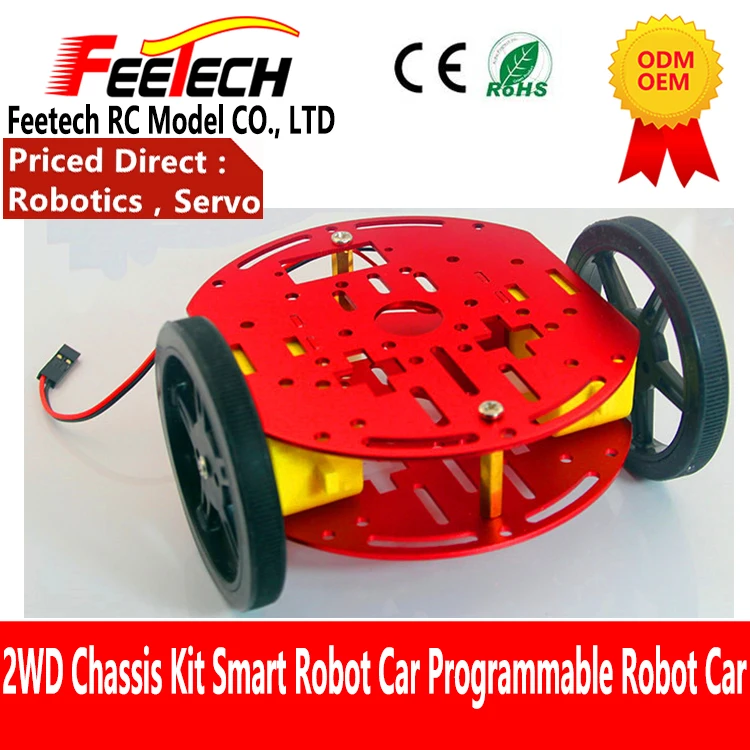 FT-DC-002 Mainan Kit Robot Mobil Anak untuk Pendidikan