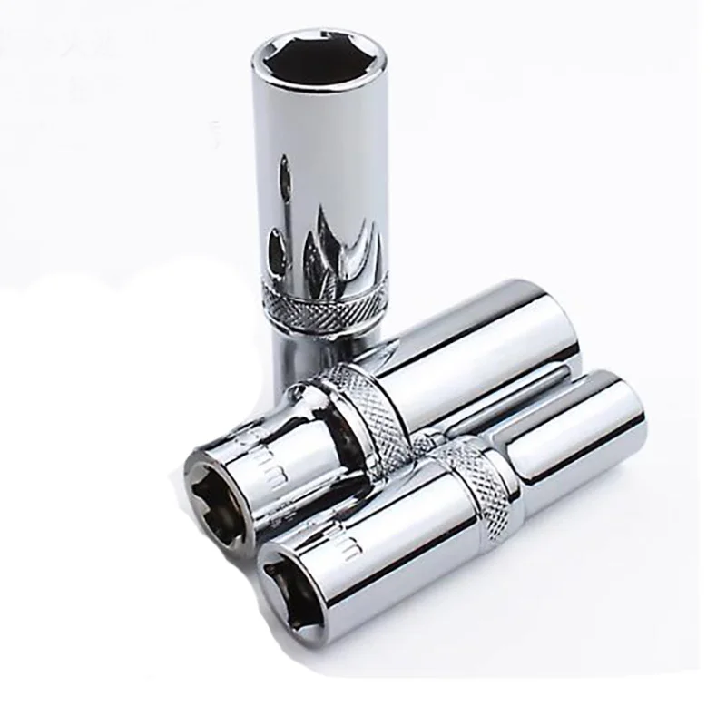 50mm Long 1/4 Inch Drive 6 PT Socket 4mm 5mm 6mm 7mm 8mm 9mm 10mm 11mm 12mm 13mm 14mm