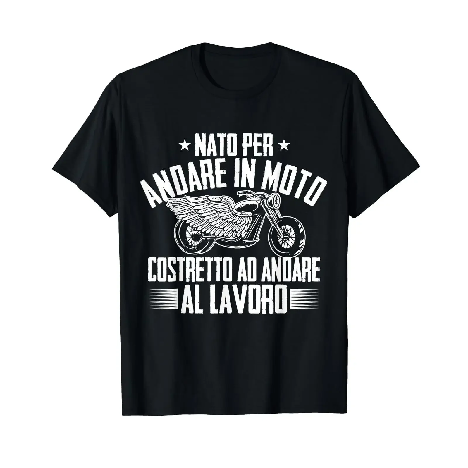 Born To Go On Motorcycles Funny Biker T Shirt Black vintage Washed Soft Slightly Versatile graphic homme Casual Stylish fashion