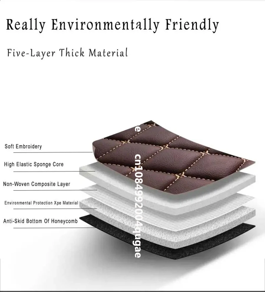 صندوق السيارة الرئيسي المخصص لسيارة VOYAH مجاني ، مقاوم للماء للخدش ، مانع للانزلاق ، غطاء داخلي للحماية من السيارات ، حصيرة ، #5