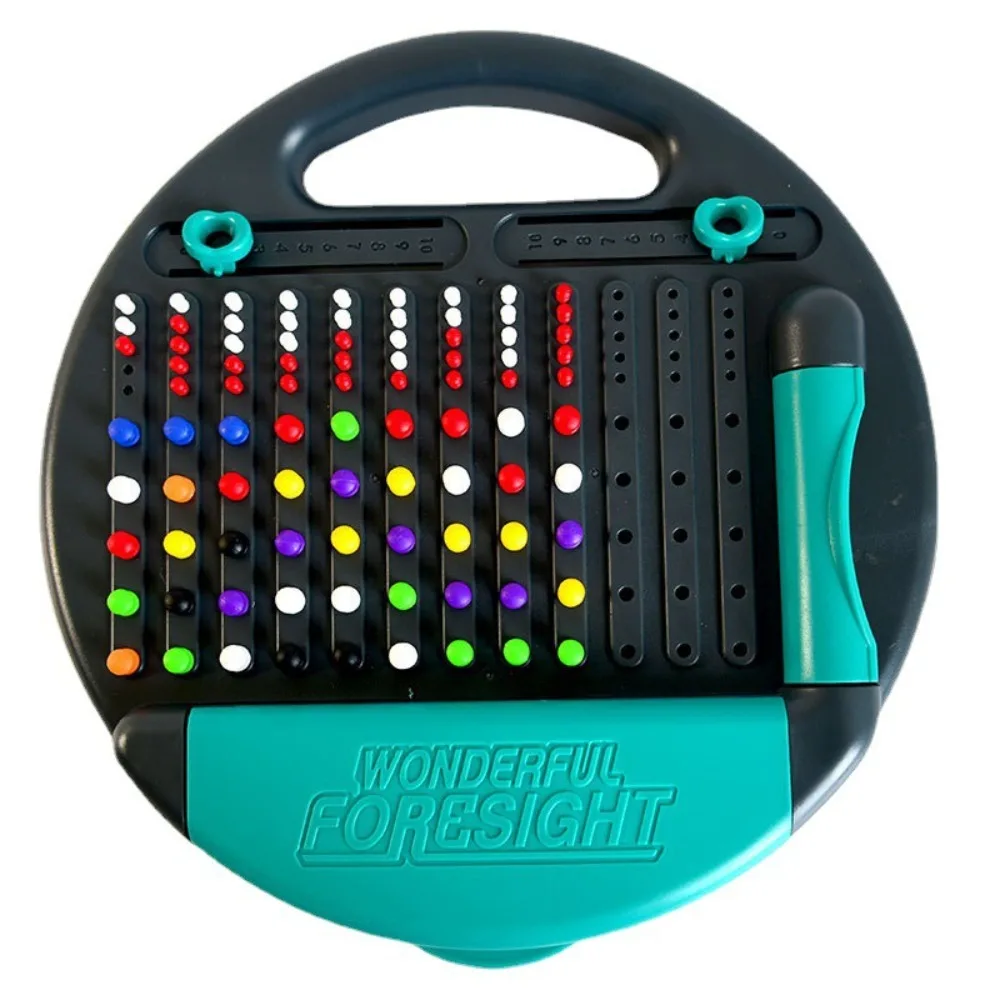 Juego interactivo de plástico a juego, tablero de ajedrez, juegos de mesa de estrategia Montessori, educativo exquisito