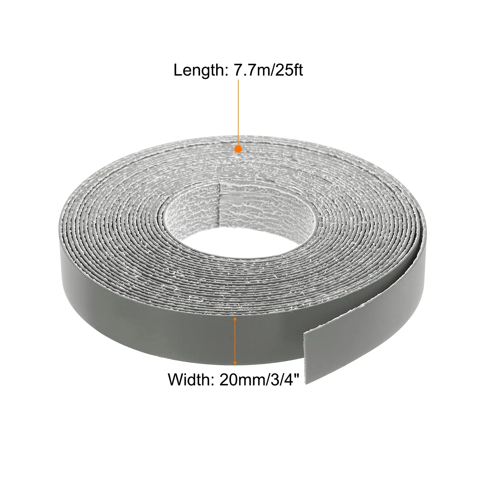 3.08-15.4m Edge Banding Pre-Glued Veneer Edging Iron-on Flexible Edge Banding for Cabinet Repair Furniture Restoration