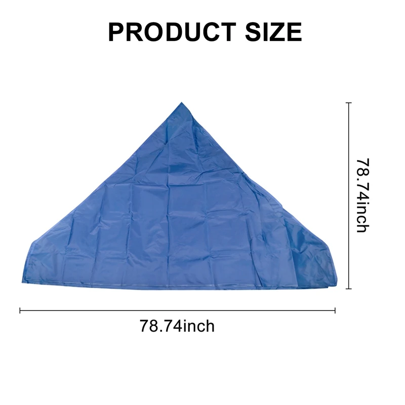 2X2M Canopy Top Cover Replacement Four-Corner Tent Cloth Foldable Rainproof Patio Pavilion Replacement