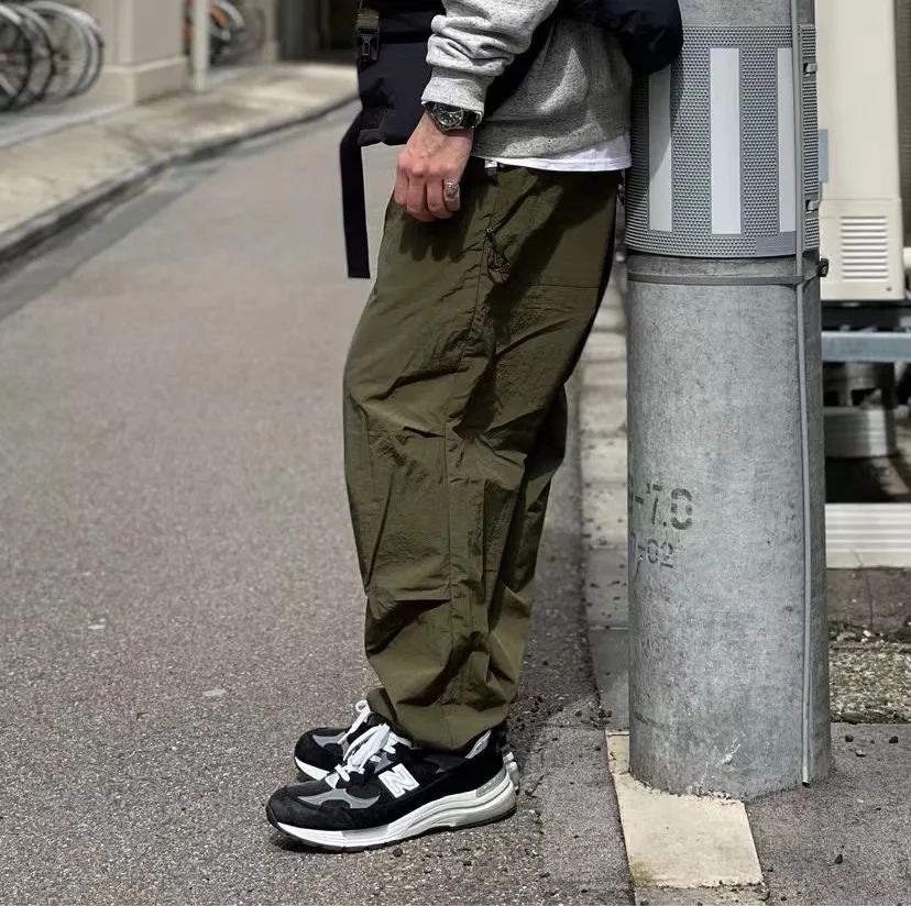 CMF OUTDOOR Technical Washable Pleated Multi-Pocket Loose Workwear Casual Pants