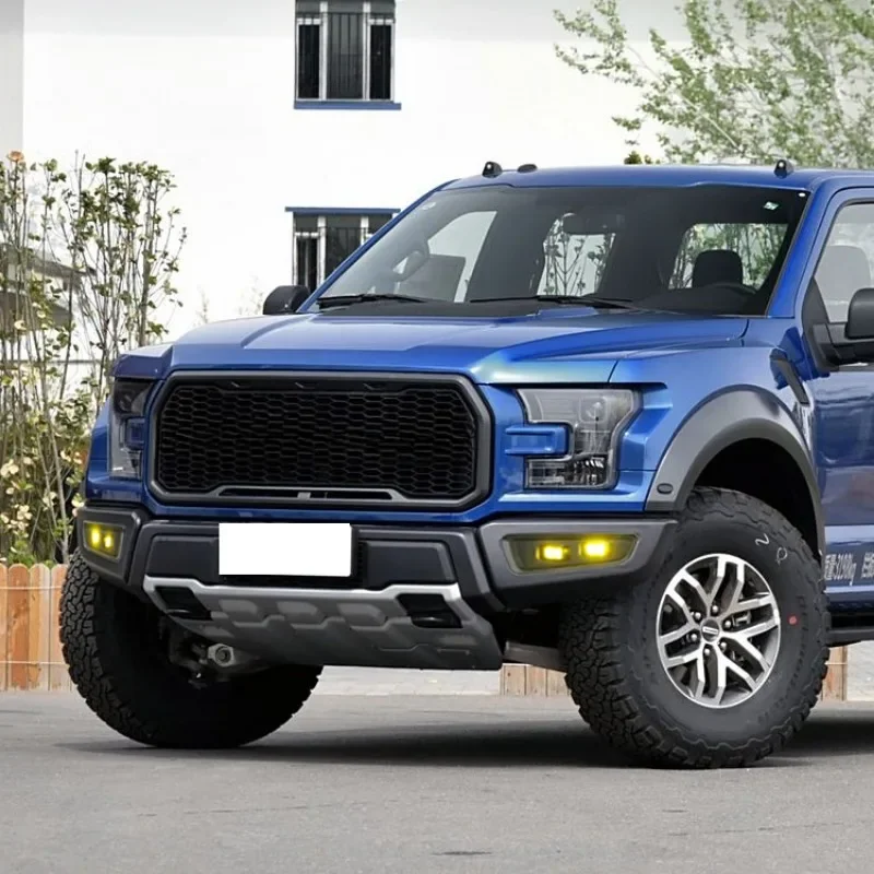 2 قطعة ضوء النهار الجري تعديل الجبهة الضباب الخفيف أحادية اللون الأبيض/الأصفر ضوء الجمعية لفورد رابتور F150 F-150 2016-2020
