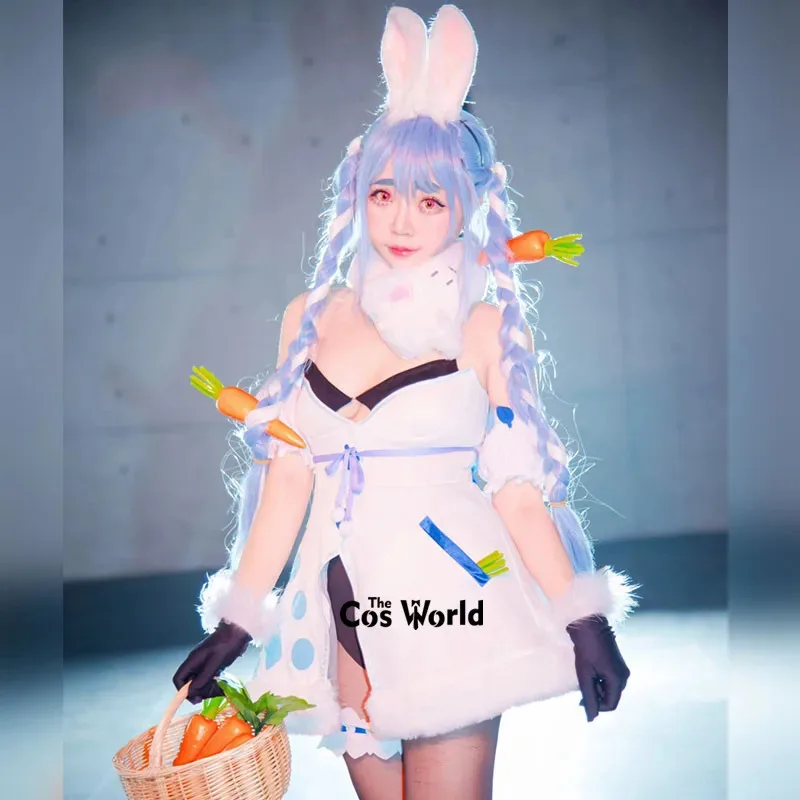 

COSda@Japanese Virtual YouTuber Vtuber Hololive Usada Pekora Outfits Anime Customize Cosplay CostumesCOSda@