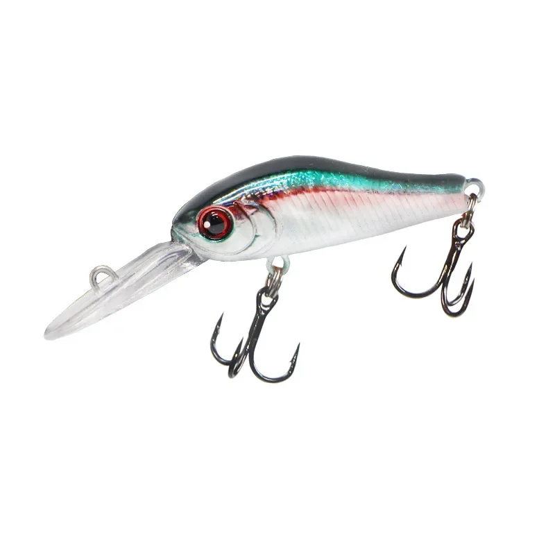 1PC 3,5 cm 2,4g Angeln Locken Qualität Minnow Köder 3D Augen Kunststoff Harten Köder Pesca Künstliche Jig wobbler Crankbait Angeln Köder
