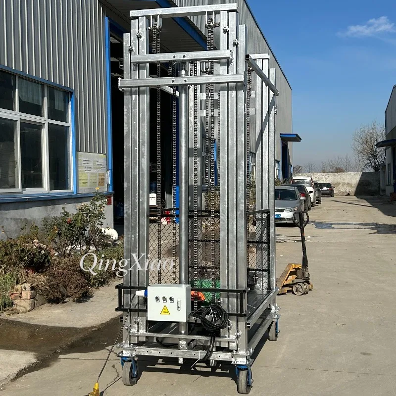 Small Mobile Hydraulic Scissor Lift Electric Lifting Scaffold 2-10M Height For Construction Maintenance Safe Stable Durable
