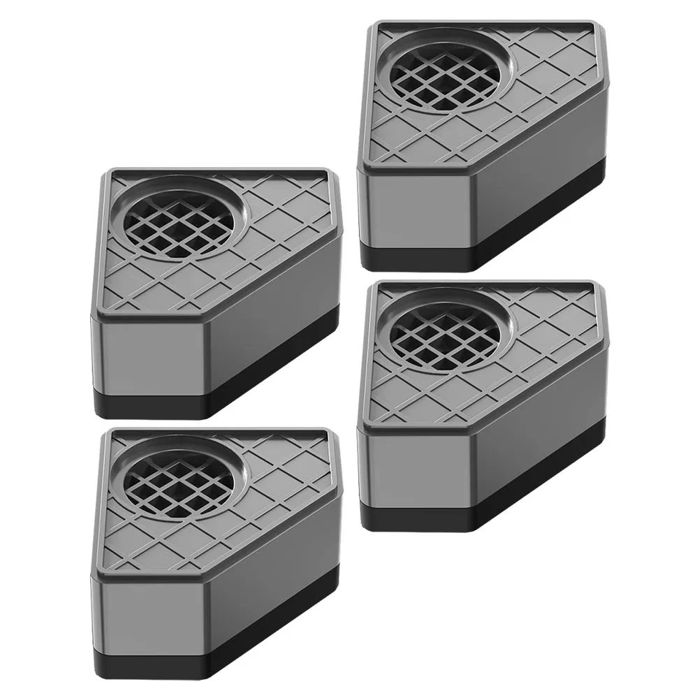 4 قطعة غسالة امتصاص الصدمات منصات القدم عدم الانزلاق المضادة للانزلاق غسالة زيادة الحصير تعزيز للصدمات الطابق