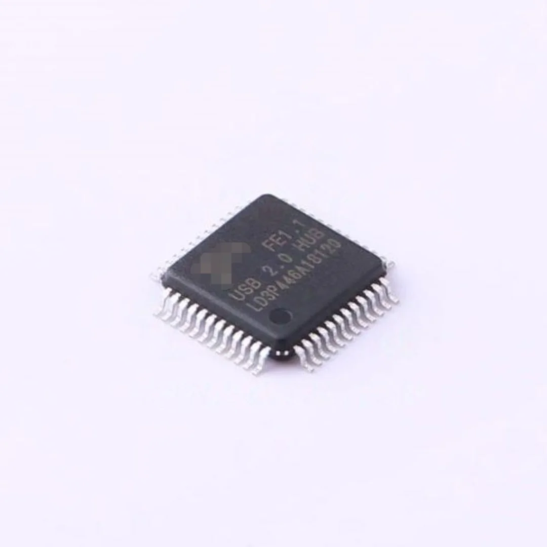 50Pcs/Lot FE1.1 FE2.1 Usb HUB Interface Control Chip QFP-48 Encapsulation