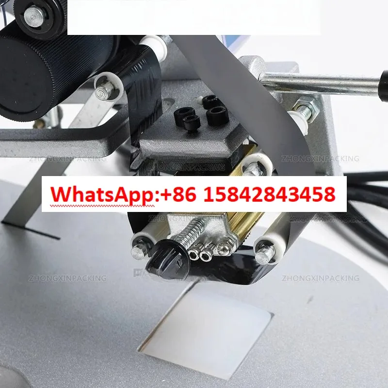 DY8 small hand press coder to print numbers, letters, steel stamp, color ribbon, direct heat type , press code