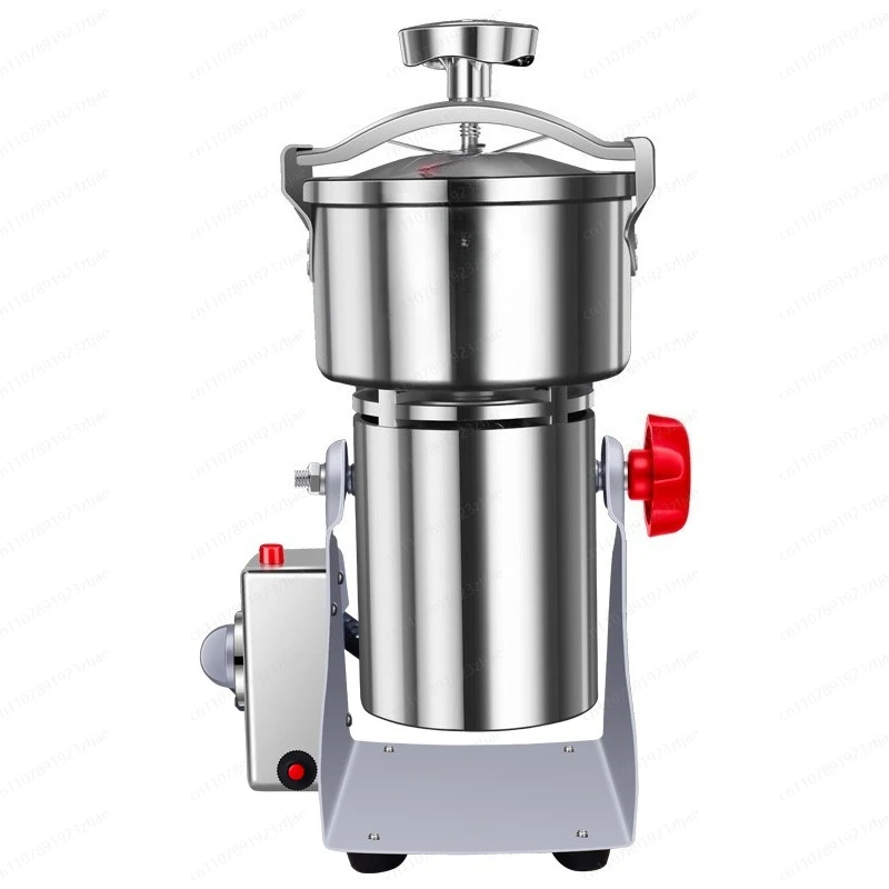 Stainless steel mill, grain flavor, electric traditional Chinese medicine grinder, automatic household food grinder