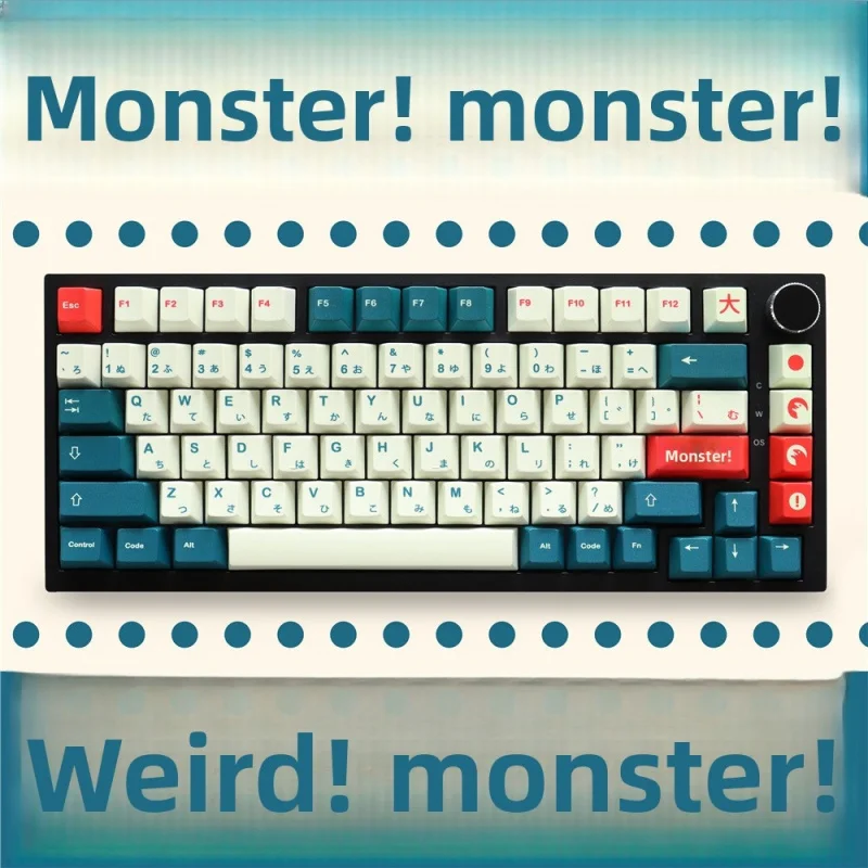 

Мини-набор клавиш GMK KaijuMonster (английский/японский), оригинальный заводской профиль, PBT, сублимационная печать, для механической клавиатуры