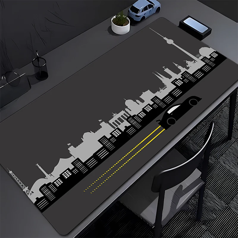 

Anime HD Print Mouse Pad Gaming Mousepad Rubber Computer Sports Car Cartoon Mouse Mat Gamer Accessories Non-slip Keyboard Pad