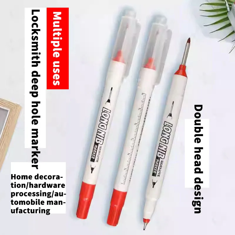 for Locksmith's deep hole marking pen tip is suitable for locksmith's deep hole or hard-to-reach place to mark and mark.