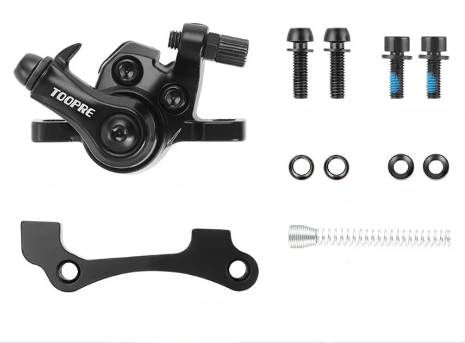 سكوتر كهربائي قرص الفرامل الميكانيكية الجبهة اليمنى مكبح قرصي الفرجار ل 8/10 بوصة E-الدراجة الكهربائية سكوتر