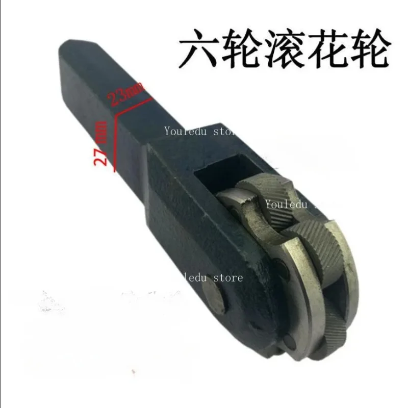 6 Wheel Lathe Knurling Tool CNC Lathe Toolholder Hob 0.8/ 1.2 /1.6 Knurling Wheel OD 19 Reticulate Knurling Knife Lathe Parts