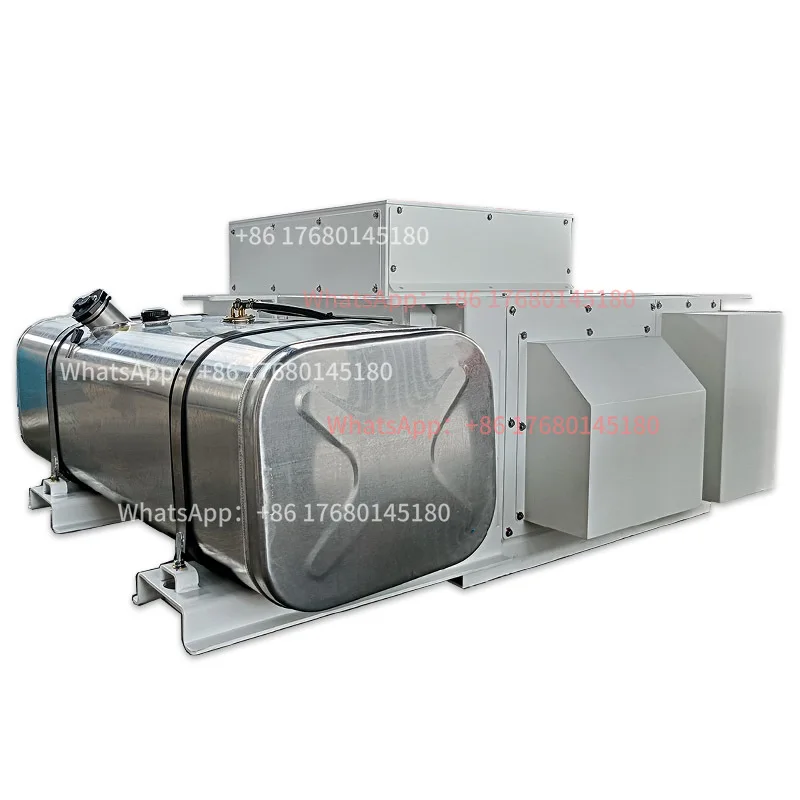 15kw portable diesel engine refrigerated box installed under the refrigerator generator