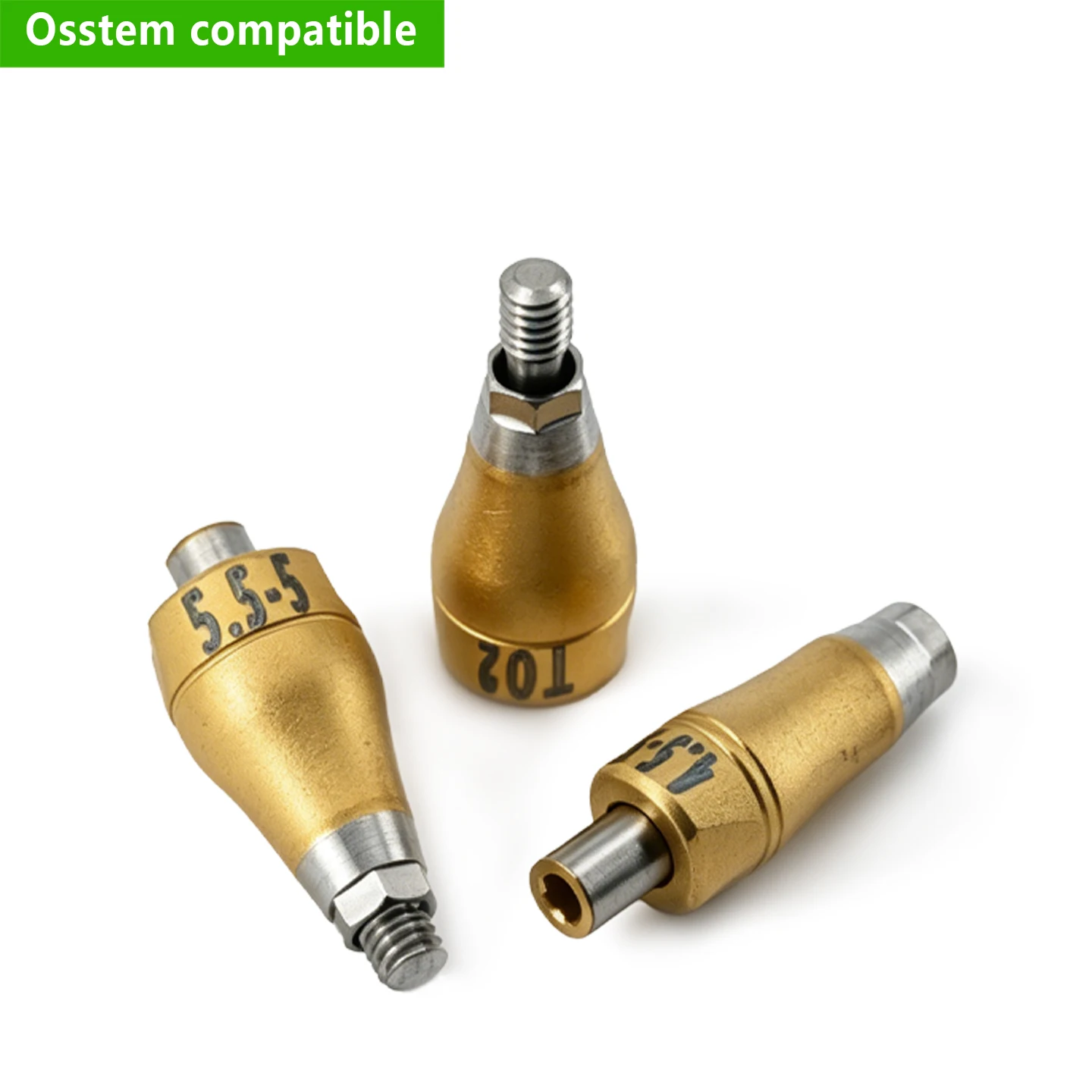 

Osstem Dental Implant Scan Body Titanium 3-in-1 System (Healing Abutment & Transfer Coping) CAD/CAM Digital Intraoral Scanbody