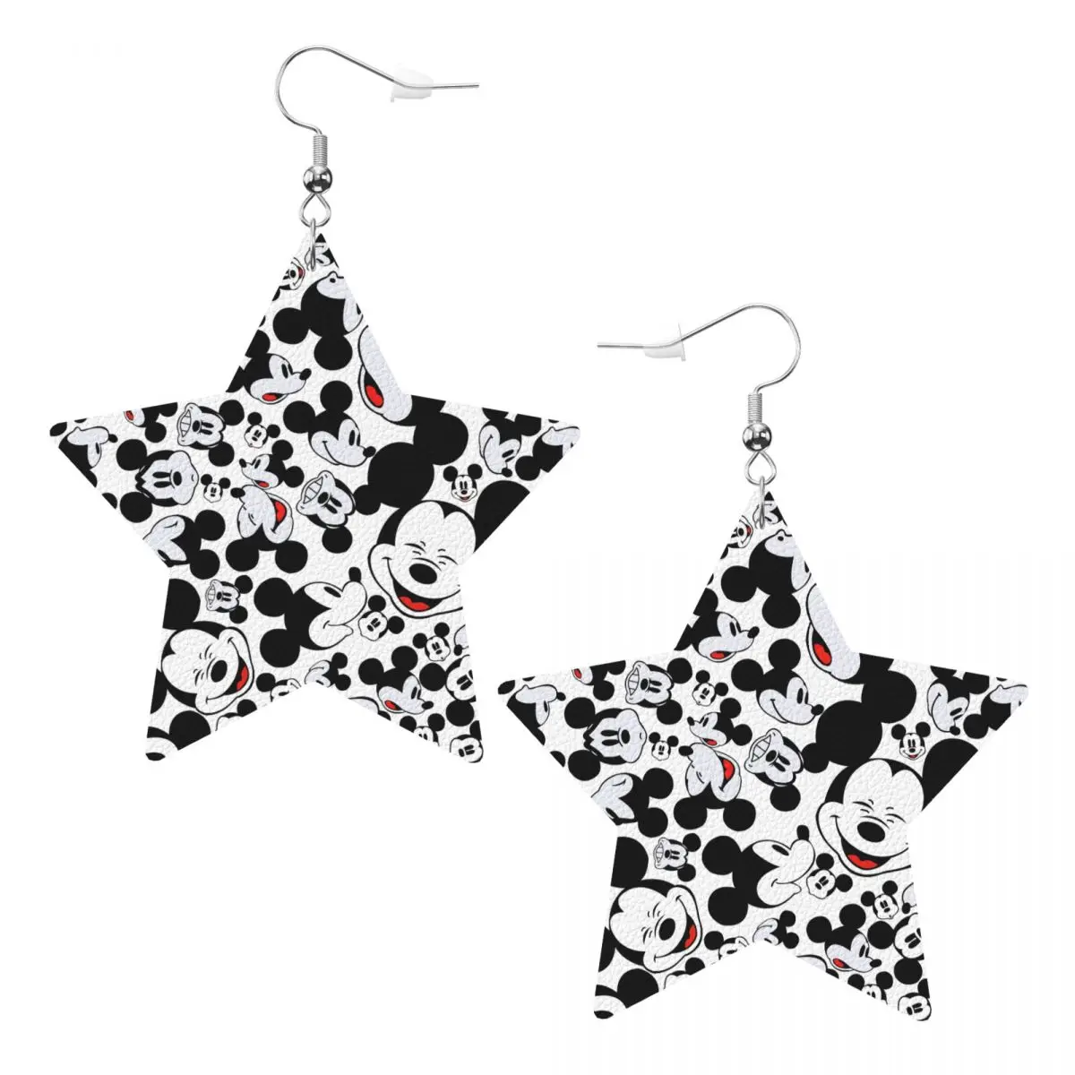 

Кожаные серьги-капли с Микки Маусом для женщин, модные, легкие, в стиле аниме, для вечеринок и праздников