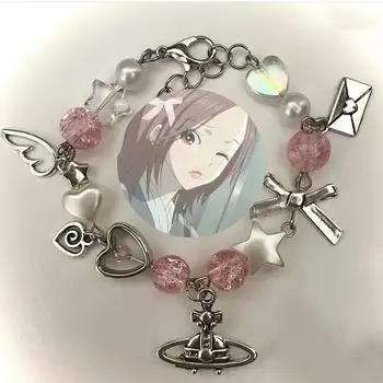 娜娜和八千歲手工串珠手鍊 6 最佳銷售 手鐲 Y2K - №6