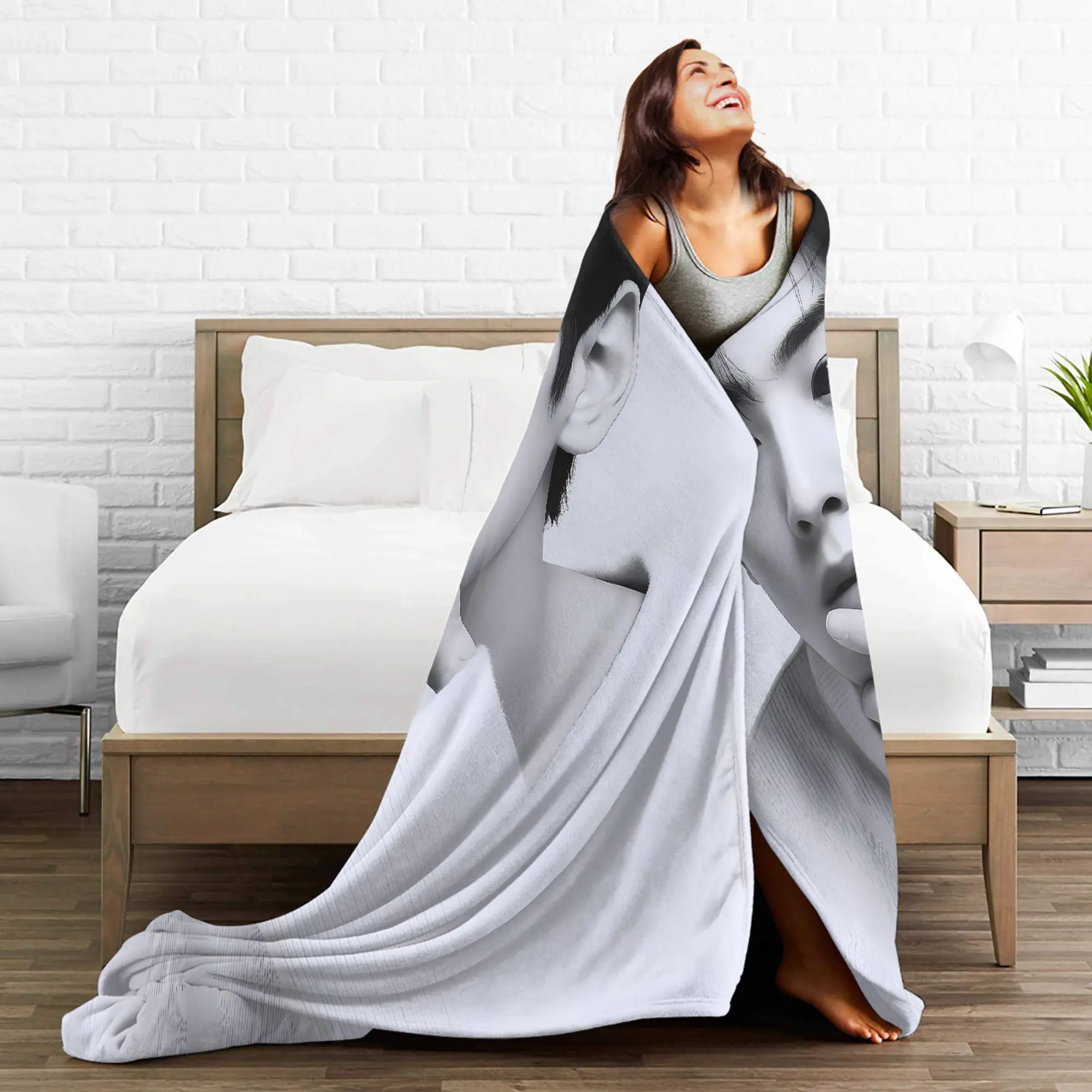 تشا EunWoo بطانية دافئة لينة الجمالية أفخم رمي بطانية للطلاب غرفة المعيشة الفانيلا المفرش غطاء السرير