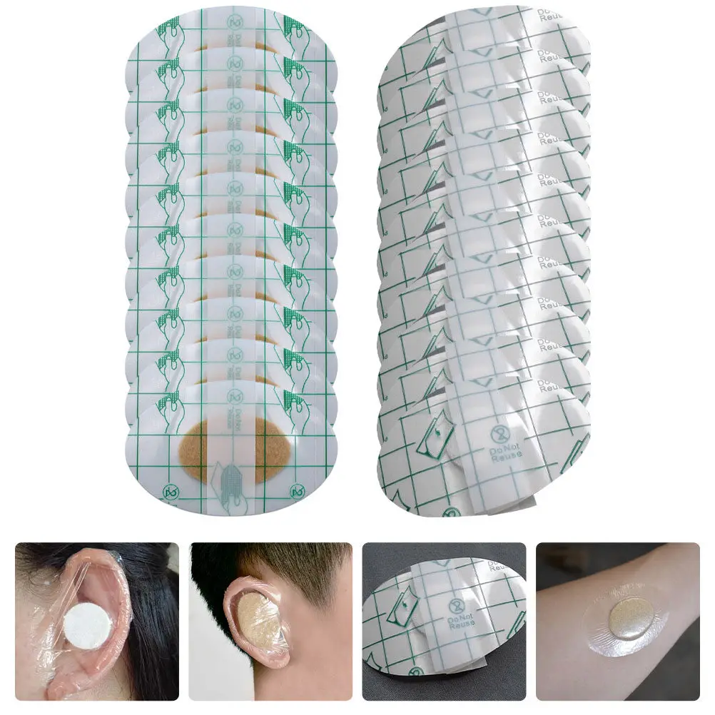 40 Pcs Convenient Ear Protector Children's Waterproof Pads Baby Covers for Bath Bathing