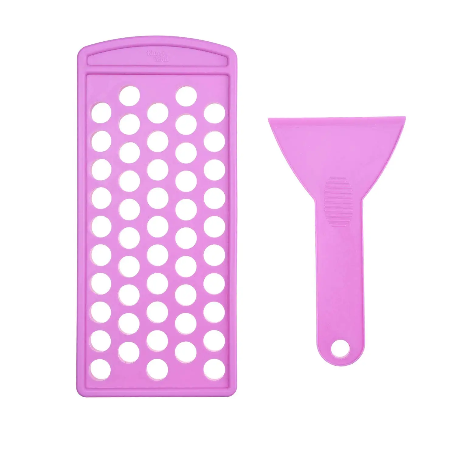 

Lip Balm Filling Tray and Spatula Set for 15mm Lip Balm Tubes Instantly Fills 50 Standard 3/16 oz (5.5ML) Tubes