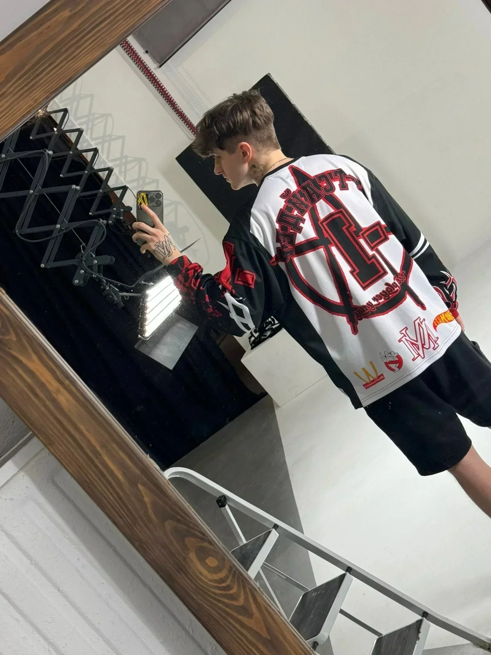 Y2K Russia Casual Vintage Streetwear Jersey Hoodie Hip Hop Punk Oversized Classic Fashion pullover Men Women Long Sleeve Tops image 3