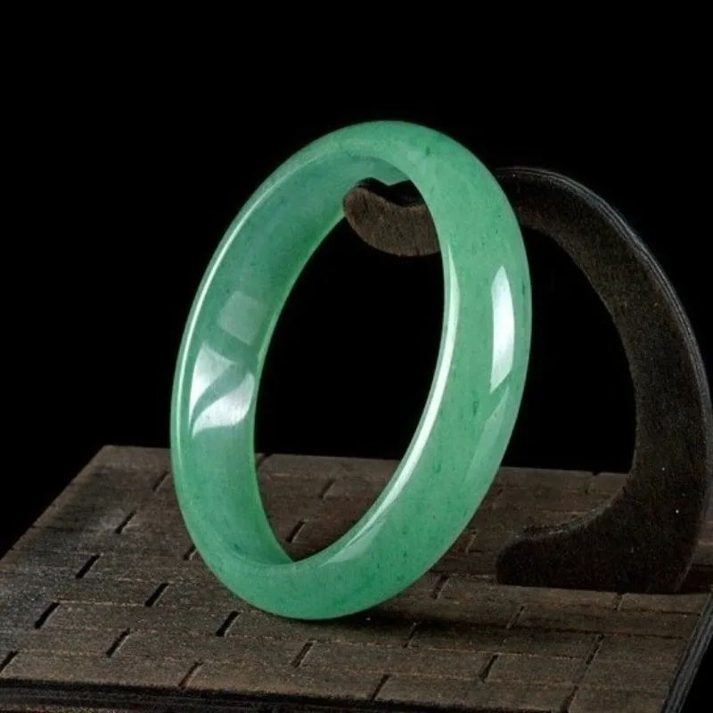 

New Natural Gold Jade Green Bracelet, Classic Fashion