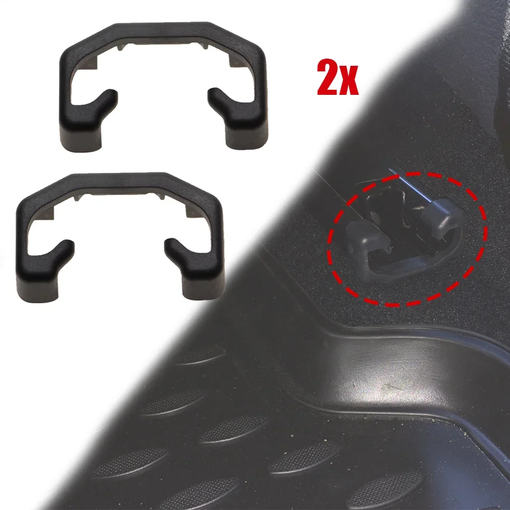 2x Per Nissan X-Trail T32 2014 - 2021 Qashqai J11 2013 - 2021 Rogue Sport Seggiolino Auto Anteriore Clip di Scorrevole Rail Cap copertura nuovo