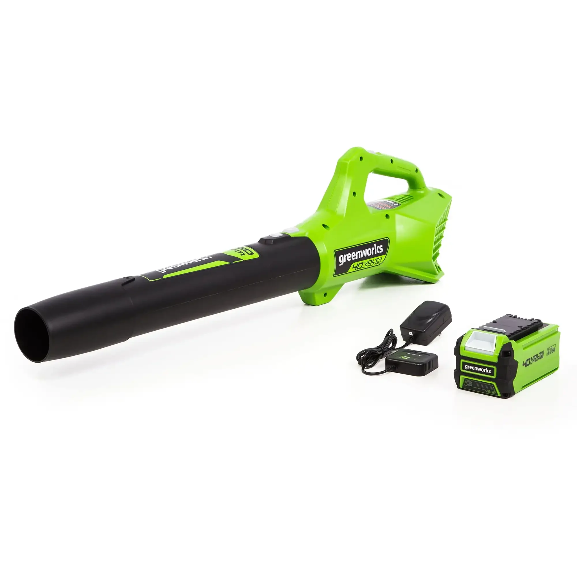 

40V 350 CFM at 100 Mph Leaf Blower with 2.0 Ah Battery & Charger 2412002