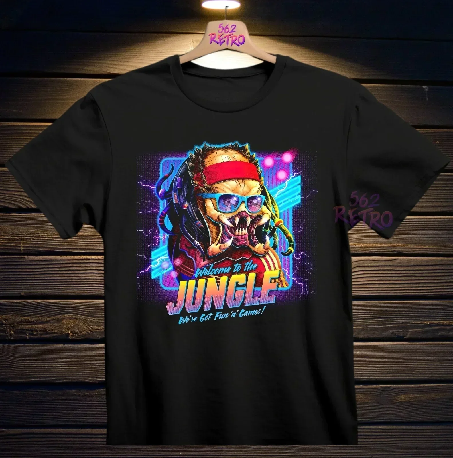 The Predator Welcome To The Jungle We've Got Fun 'n' Games T-Shirt Black S-3XL