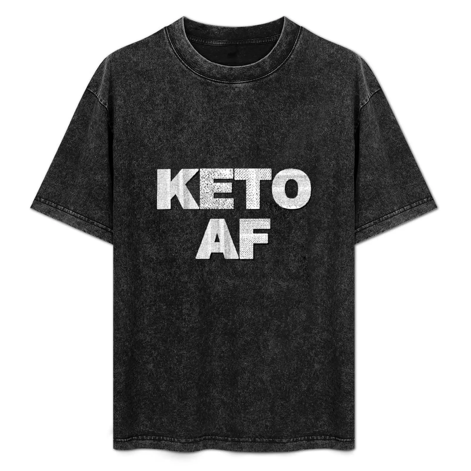 

Keto AF T-Shirt Daily Work Short Sleeve Top