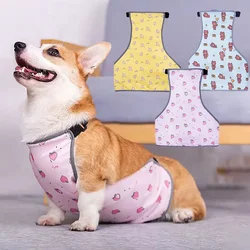 Corgi Special Apron Waterproof Anti-dirty Dog Summer Stomach Protection Anti-cold Small Dog Clothes Corgi Clothe Pet Clothes