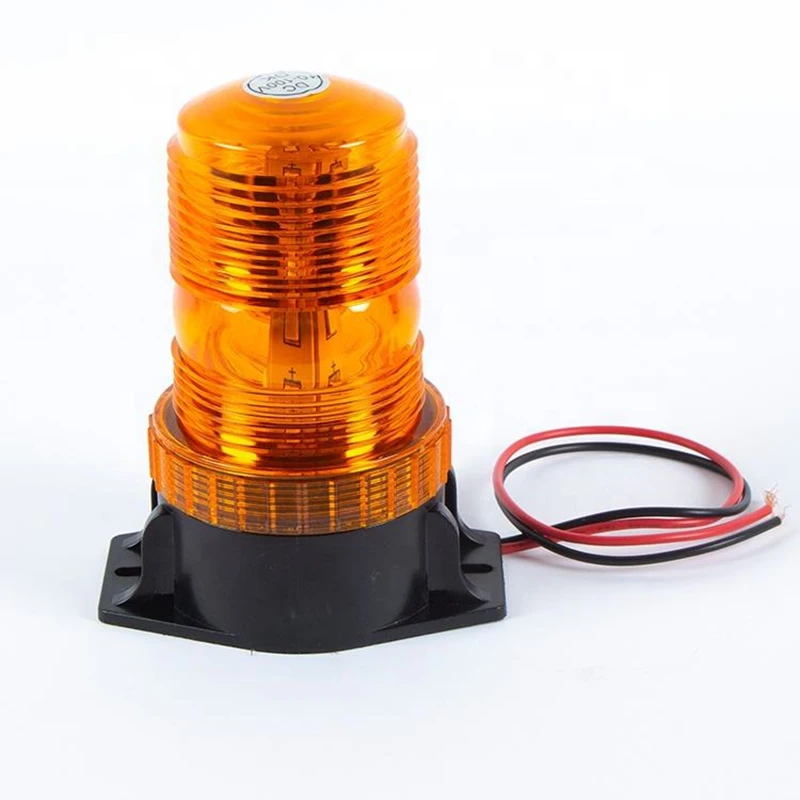 12V 24V LED Strobe Light Car Emergency Warning Flash Safety Strobe Light Beacon for Forklift Truck School Bus