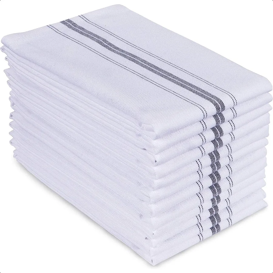 

Cotton Kitchen Towels Set of 12 16x28 Inch