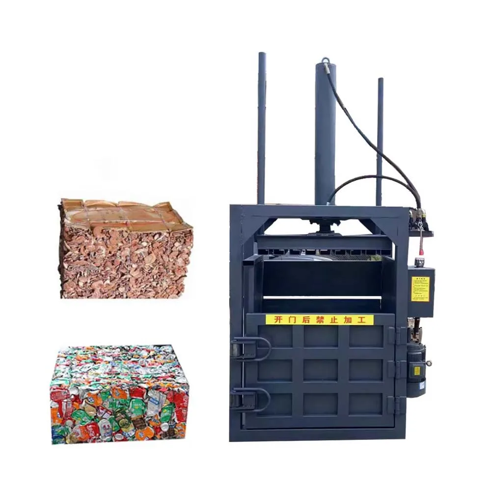 Scrap Metal Press Machine Scrap Automatic Small Size  Metal Baler Cardboard Baler