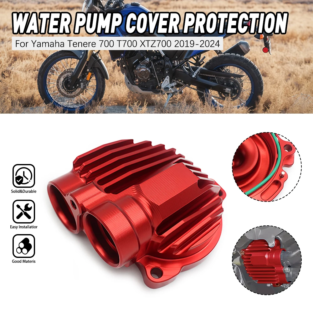 

For Yamaha Tenere 700 / XTZ 700 2019-2024 Rally Edition 2020-2024 World Raid 2022 Water Pump Cover Protection XSR700 MT-07 FZ07