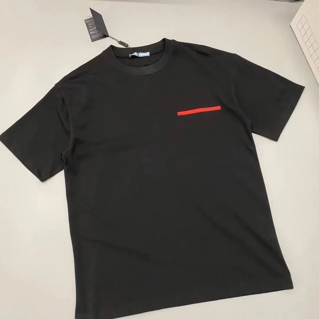 24ss الصيف قميص رجالي مصمم تي شيرت فاخر توافدوا رسالة التي شيرت الكلاسيكية موضة الأخضر السيدات قصيرة الأكمام القطن عادية #5