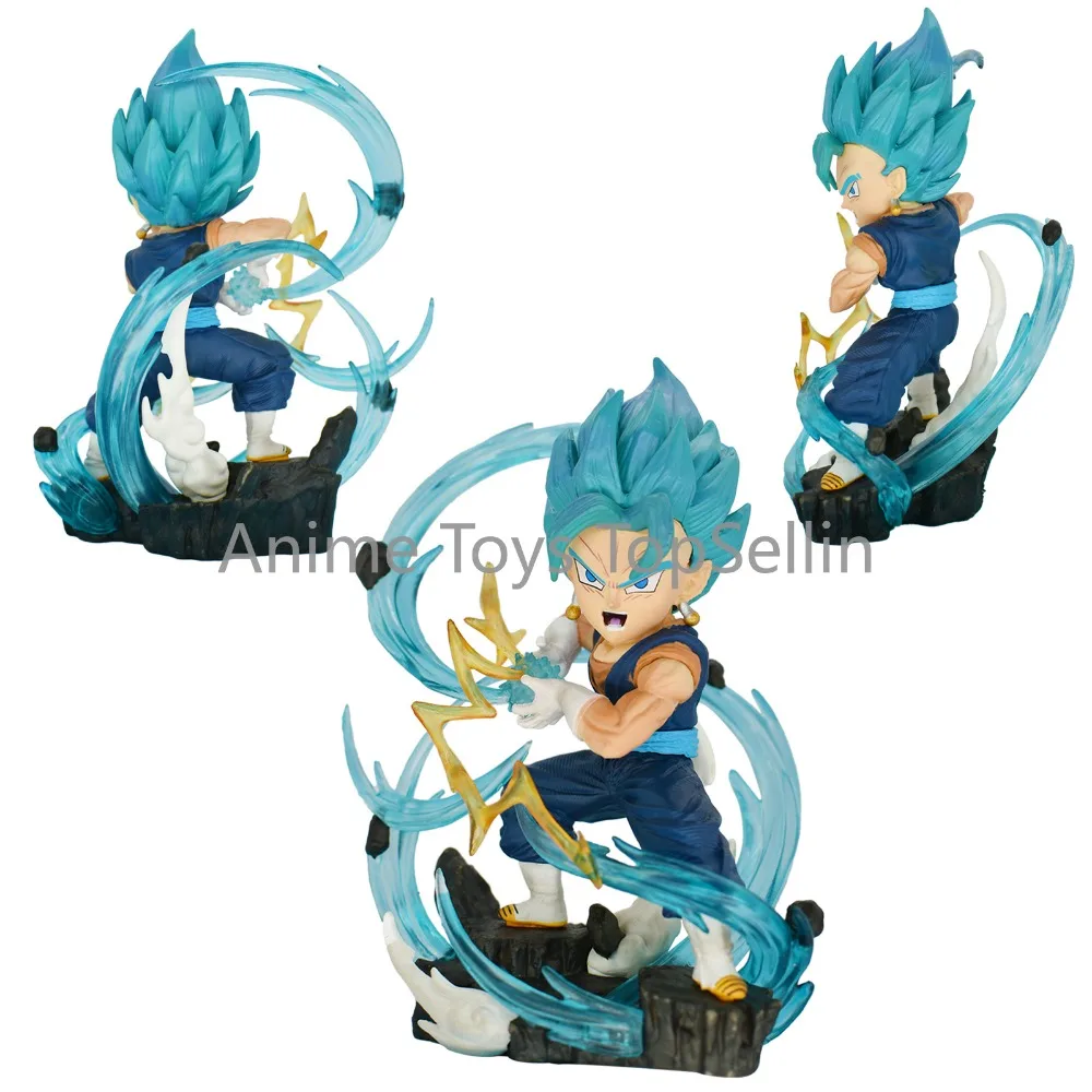 10cm Anime Dragon Ball Z Vegetto Goku Figure PVC Action Figures Collection Model Toys Gifts