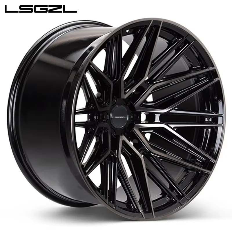 

MSMonoblock Concave Glossy Black Forged 19 20 21 22 24 26 Inch Wheels Multi Spokes 5x114.3 5x112 5x130 Car Wheel for Benz bmw