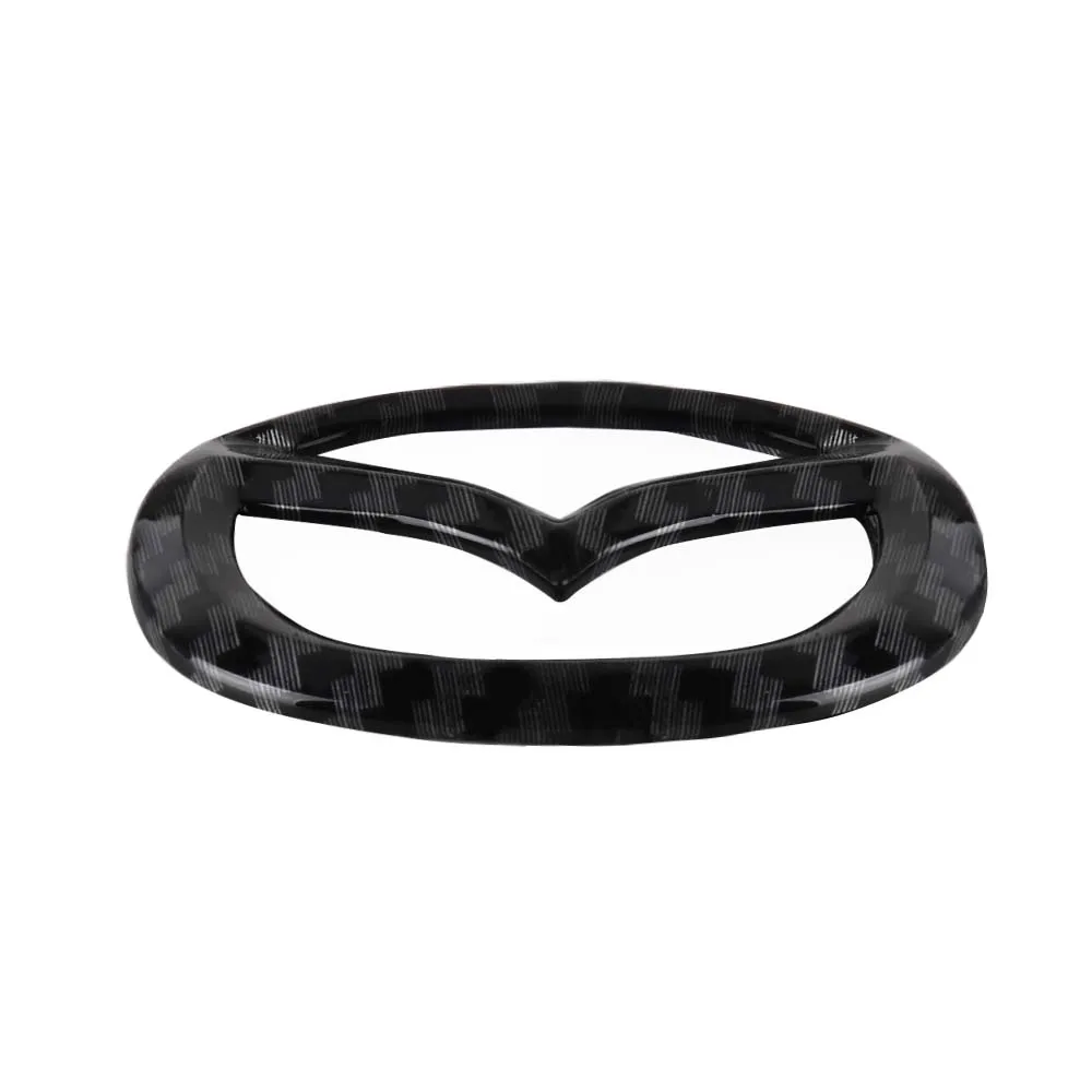 1 Stück Auto-Lenkrad-Emblem-Aufkleber für Mazda 2 3 5 6 Axela Atenza Speed 6 CX-3 CX-4 CX 5 CX-7 CX-8 CX-9 MS Dekoration
