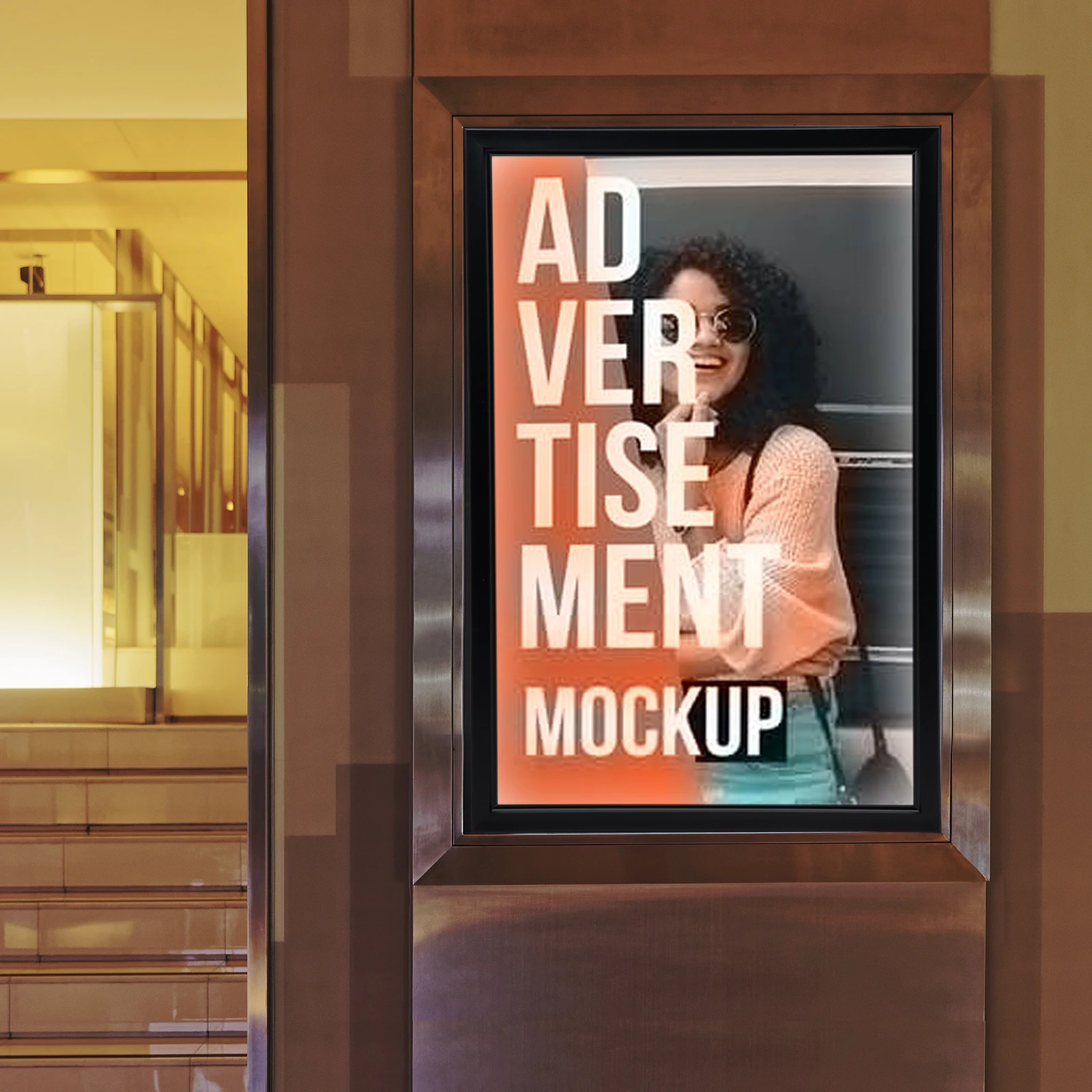 

27x40 Inch LED Light Box Sign - Black Frame Flip Open Advertising Display for Posters, Menus & Art US Plug