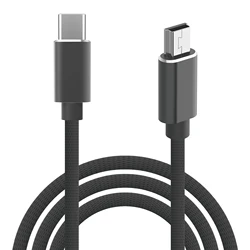 Mini USB to Type C Cable, USB C to Mini USB Cable Charging Cord for PS3 Controller, MP4 Player, Dash Cam, Digital Camera, GPS