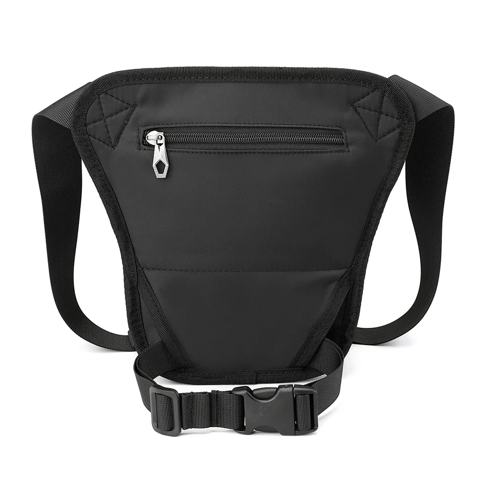 Men Fanny Waist Pack Drop Leg Bags For Motorcycle Rider Waterproof Nylon Travel Male Messenger Cross Body Bum Hip Belt Thigh Bag