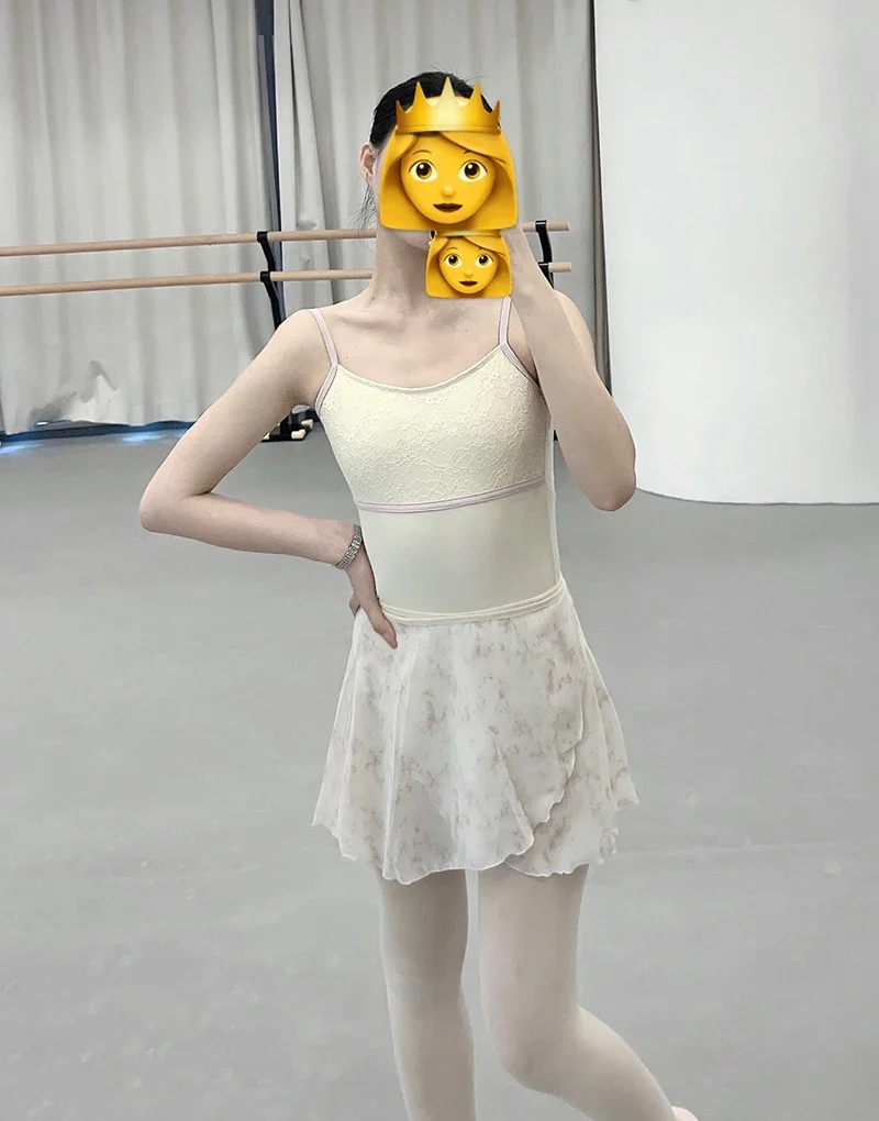 Балетное танцевальное трико для взрослых Новое Элегантное кружевное тренировочное командное гимнастическое танцевальное Боди женское высококачественное балетное трико для йоги