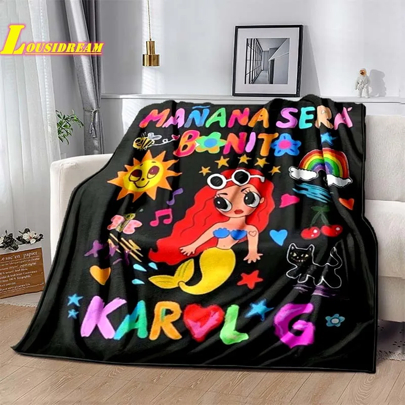 Cartoon N-Nana Serra bonito blanket soft cute girl room sofa bed blanket home outdoor camping warm quilt exquisite birthday gift