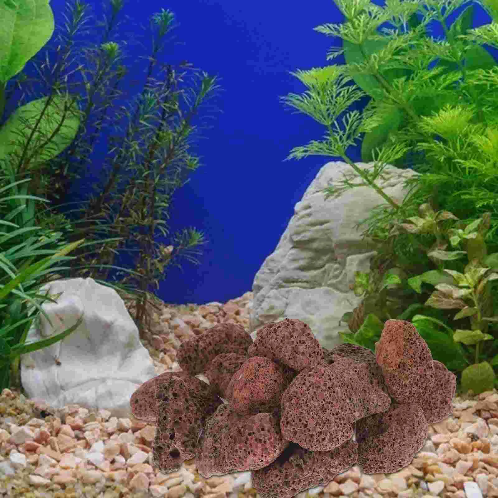 for Fish Tank Stone Aquarium Filter Water Ornament Material Decoration